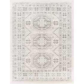 Livabliss Chester Seafoam Charcoal Light Beige Machine Woven Rug - 122x94