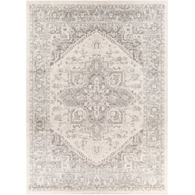 Livabliss Chester Light Beige Seafoam Charcoal Machine Woven Rug - 122x94