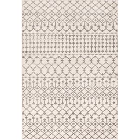 Livabliss Chester Charcoal Light Beige Seafoam Machine Woven Rug - 144x106