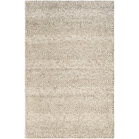 Livabliss Cloud 19 Light Brown Beige Handmade Rug - 36x24