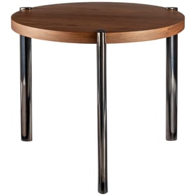 Livabliss Caro Dark Brown Black End Table