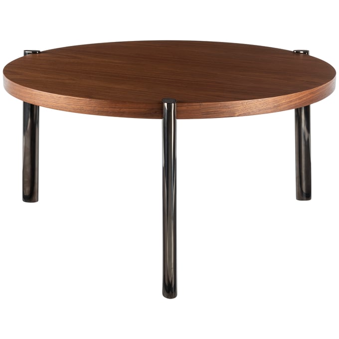 Livabliss Caro Dark Brown Black Coffee Table CRO-002