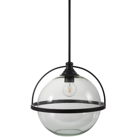 Livabliss Cortes Black Clear Pendant