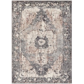 Livabliss Chelsea Charcoal Dark Brown Camel Slate Ivory Machine Woven Rug -...