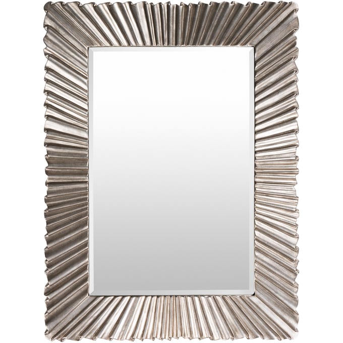 Livabliss Chaucer Metallic Silver Accent Mirror CUC001-23649