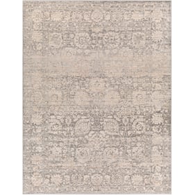 Livabliss City Light Charcoal Light Gray Beige Machine Woven Rug - 120x94