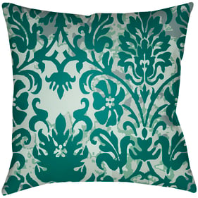 Livabliss Moody Damask Sage Dark Green Dusty Seafoam Accent Pillow Cover - ...