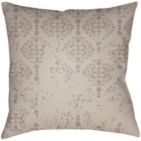 Livabliss Moody Damask Dusty Sage Taupe Accent Pillow Cover - 18x18