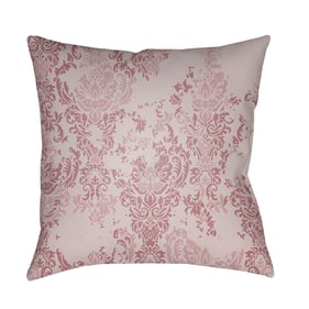 Livabliss Moody Damask Mauve Lilac Accent Pillow Cover - 20x20