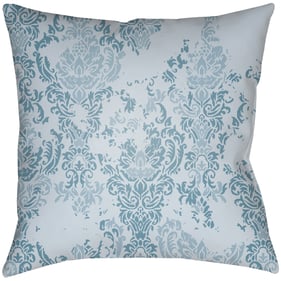 Livabliss Moody Damask Sky Blue Pale Accent Pillow Cover - 22x22