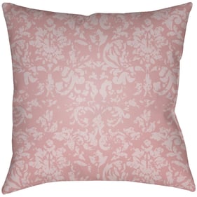 Livabliss Moody Damask Mauve Lilac Polyester Accent Pillow Cover - 18x18