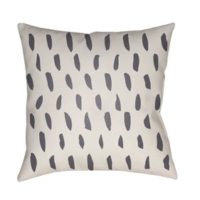 Livabliss Spots Light Grey Ivory Accent Pillow Cover - 20x20