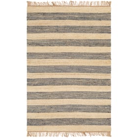 Livabliss Davidson II Navy Cream Tan Handmade Rug - 36x24