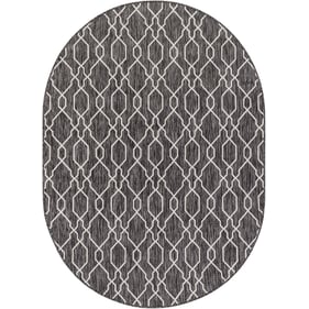 Livabliss Eagean Charcoal Cream Machine Woven Rug - 167x120