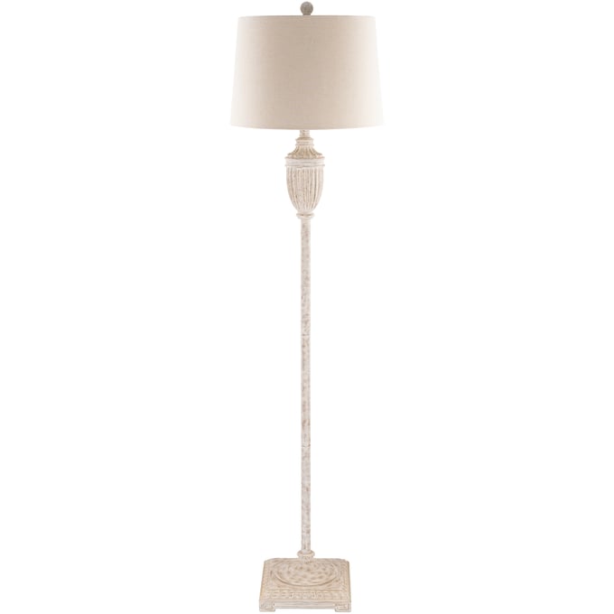 Livabliss Edis Gray Beige White Accent Floor Lamp EDI-002