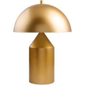 Livabliss Elder Gold White Accent Table Lamp