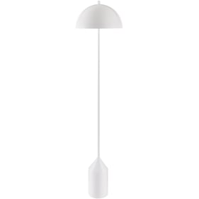 Livabliss Elder White Accent Floor Lamp