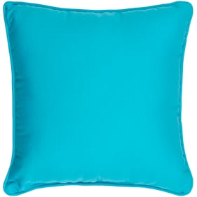 Livabliss Essien Aqua Accent Pillow Cover - 16x16