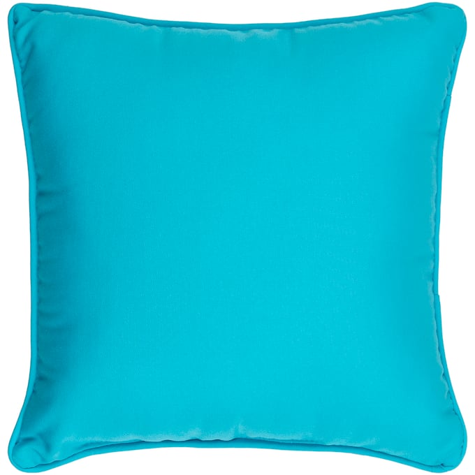 Livabliss Essien Aqua Accent Pillow Cover - 16x16 EI004-1616