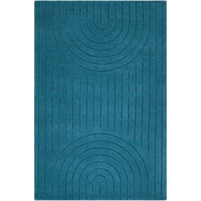 Livabliss Elissa Deep Teal Handmade Rug - 120X96 EIA2302-810