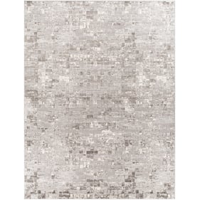 Livabliss Enfield Charcoal Light Gray Cream Machine Woven Rug - 120X94