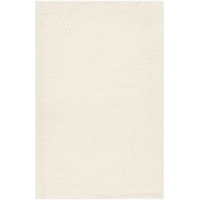 Livabliss Empoli Off White Light Silver Handmade Rug - 90X60