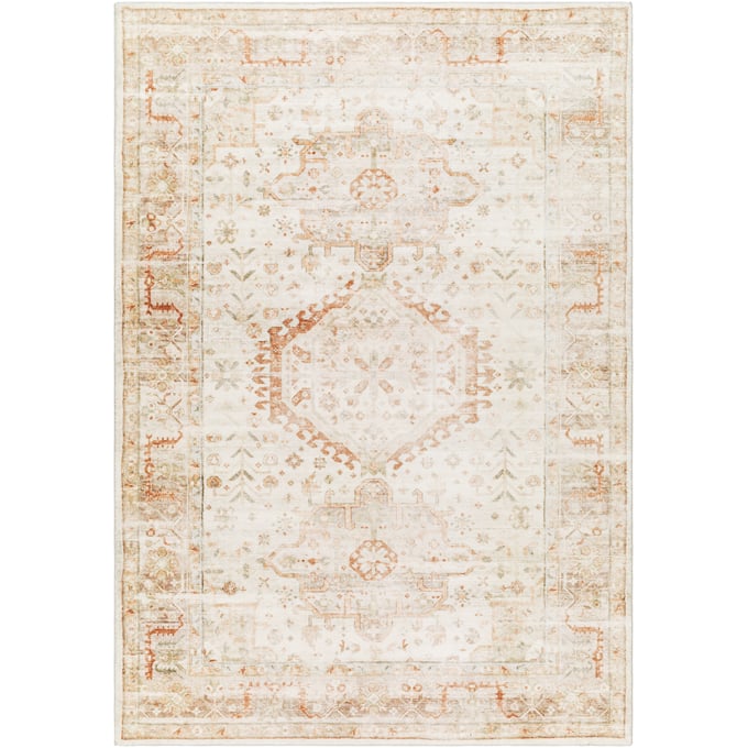 Livabliss Erin Cream Wheat Sage Machine Woven Rug - 48X31 ERN2315-264