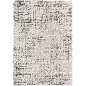 Livabliss Eskimo Shag Black Light Beige Light Gray Cream Machine Woven Rug ...