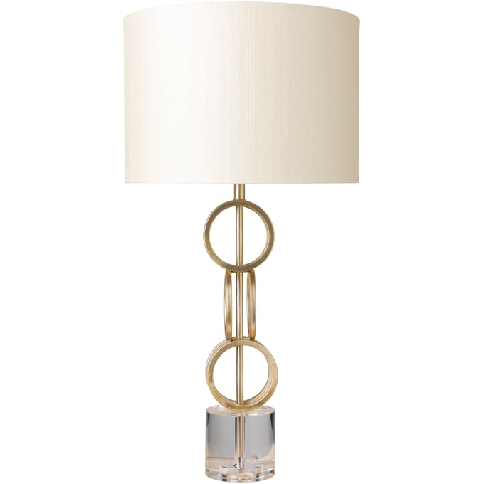 Livabliss Evans Beige Gold Accent Table Lamp EVN-100