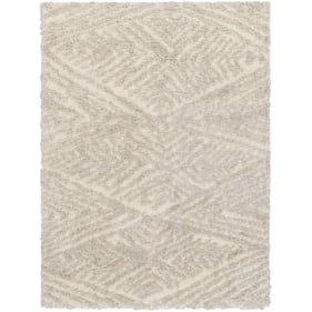 Livabliss Everton Plus Ivory Light Beige Modern Machine Woven Rug - 110x79