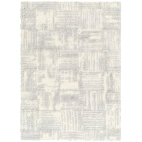 Livabliss Everton Plus Light Gray Machine Woven Rectangle Rug - 35x24