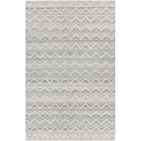 Livabliss Fulham Cream Gray Beige Handmade Rug - 120x96 FHM-2307