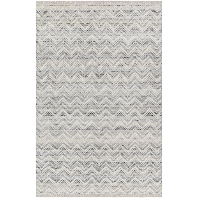 Livabliss Fulham Cream Gray Beige Handmade Rug - 90x60 FHM-2307 FHM2307-576