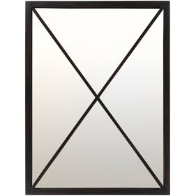 Livabliss Franklin Black Accent Mirror