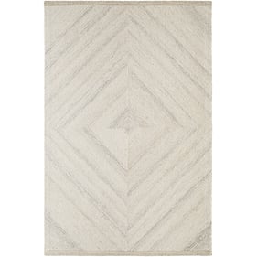 Livabliss Granada Ivory Brown Beige Handmade Rug - 144x106 GND-2366