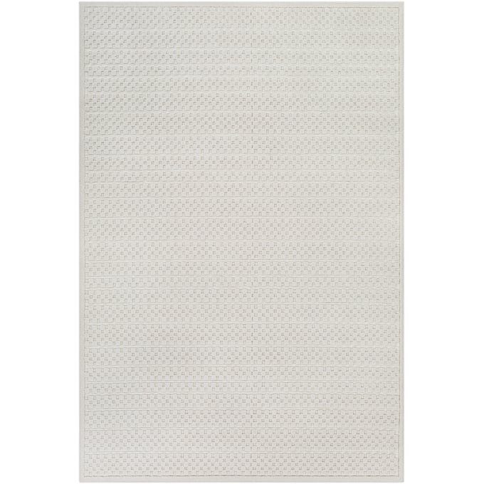 Livabliss Greenwich Beige Charcoal Machine Woven Rug - 120x94 GWC-2301 GWC2301-71010