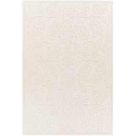 Livabliss Greenwich Off White Cream Machine Woven Rug - 35x24 GWC-2330