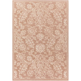 Livabliss Greenwich Dusty Pink Cream Machine Woven Rug - 108x79 GWC-2336