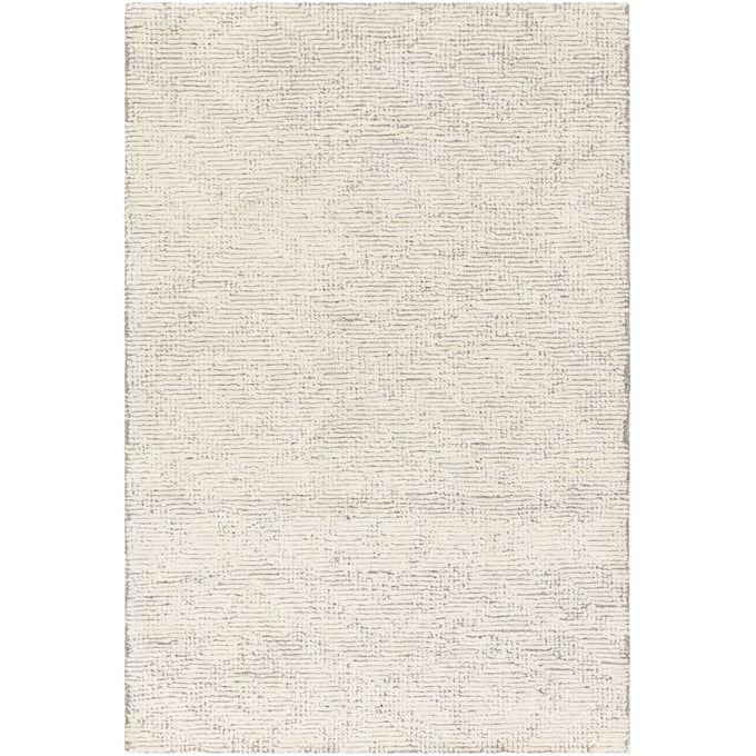 Livabliss Halcyon Charcoal Tan Cream Handmade Rug - 108x72 HCY-2300 HCY2300-69