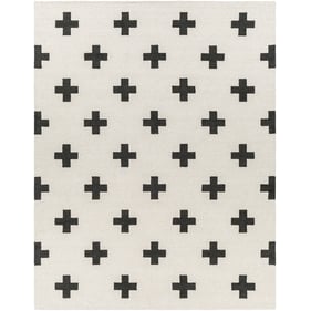 Livabliss Hilda Ivory Black Handmade Rug - 114x90 HDA-2390