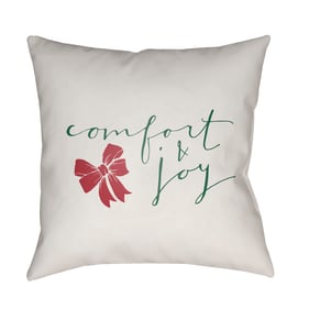 Livabliss Comfort Light Grey Off White Ash Accent Pillow Cover - 20x20