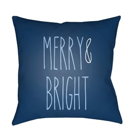 Livabliss Merry Bright Marine Beetle Light Blue Accent Pillow Cover - 20x20