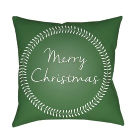 Livabliss Merry Christmas II Lunar Fern Green Nickel Light Silver Accent Pi...