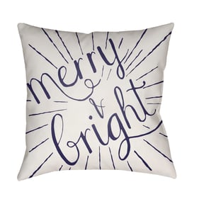 Livabliss Merry and Bright Light Silver Ivory Grey Off White Ash Accent Pil...