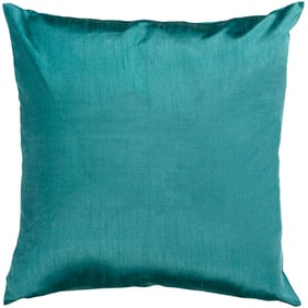 Livabliss Solid Luxe Teal Accent Pillow Cover - 18x18