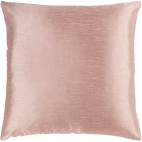 Livabliss Solid Luxe Dusty Pink Poly Pillow - 18x18