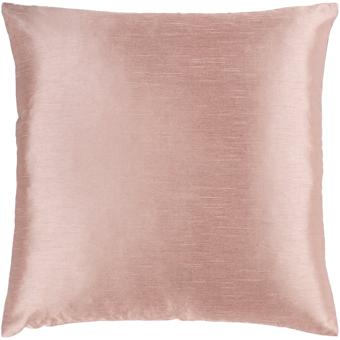 Livabliss Solid Luxe Dusty Pink Poly Pillow - 18x18 HH134-1818P