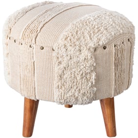 Livabliss Haarlem Beige Brown Ottoman