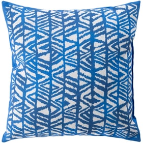 Livabliss Indigo Blues Light Silver Marine Grey  Accent Pillow Cover - 20x2...