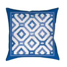 Livabliss Indigo Blues Light Silver Marine Accent Pillow Cover - 20x20